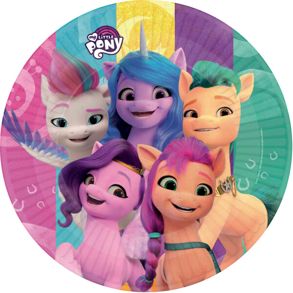 ASSIETTES MY LITTLE PONY X 8
