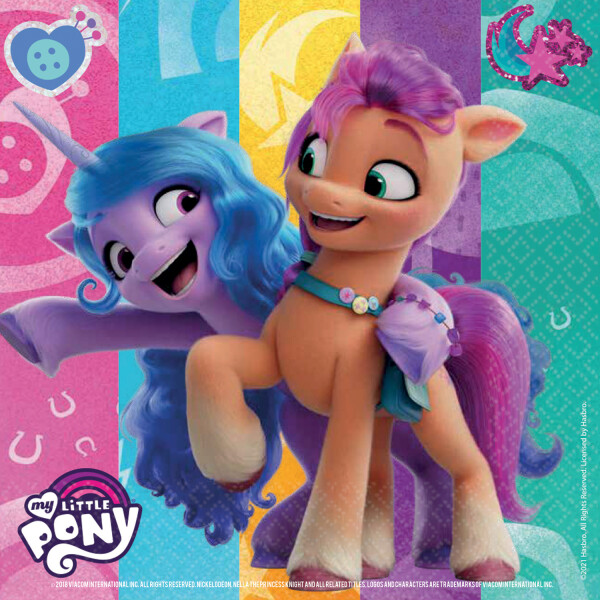 SERVIETTES MY LITTLE PONY X16