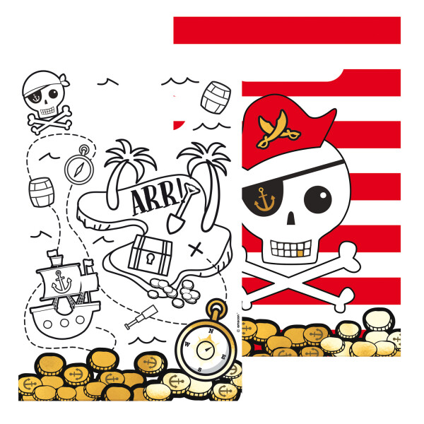 SACHETS A BONBONS PIRATE X8