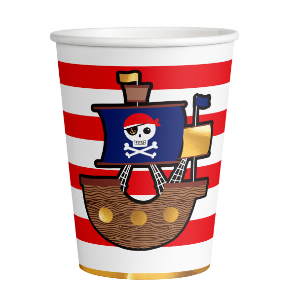 GOBELETS PIRATE X8