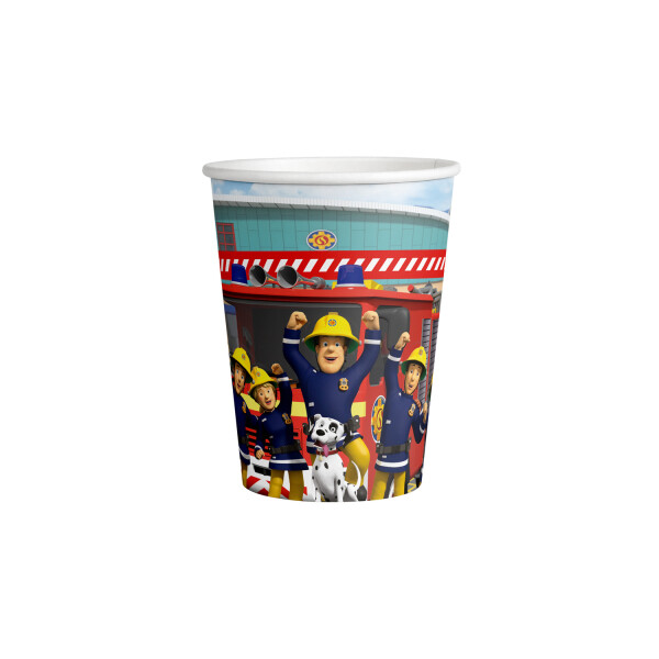 GOBELETS SAM LE POMPIER X8
