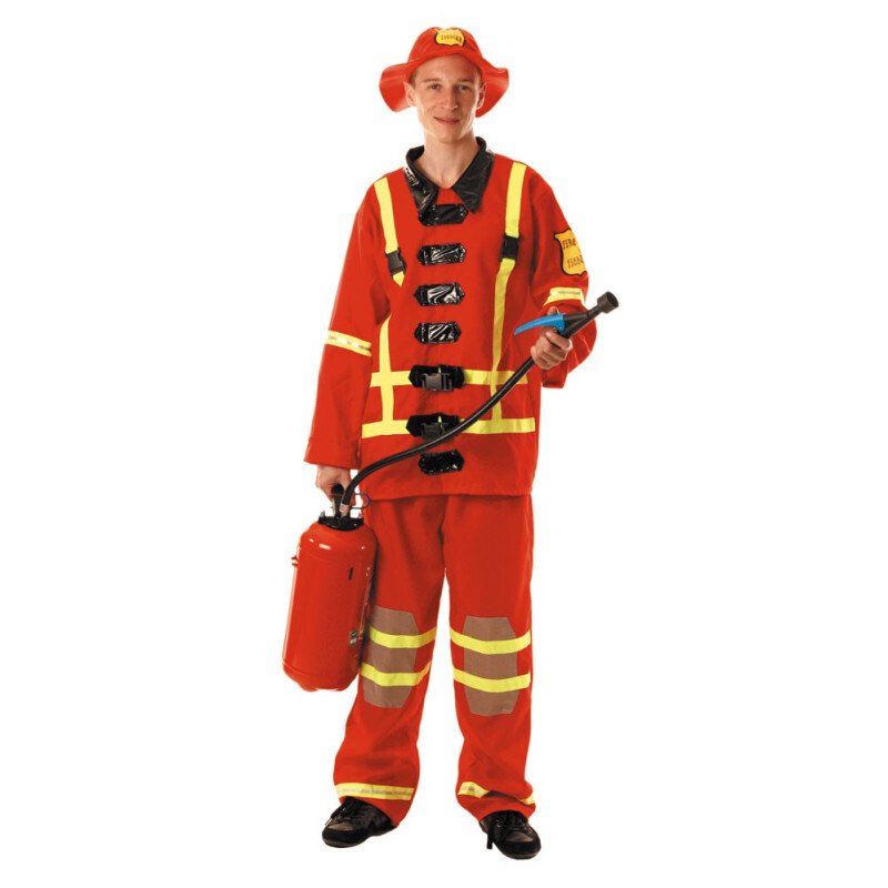 COSTUME POMPIER US ADULTE