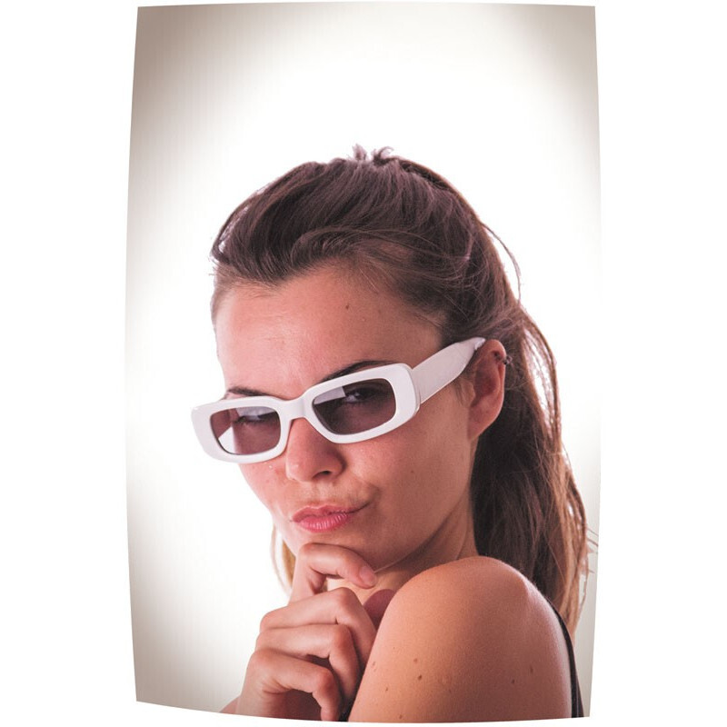 LUNETTES STAR BLANCHES ADULTE