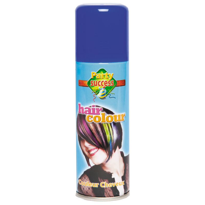 Bombe cheveux bleu