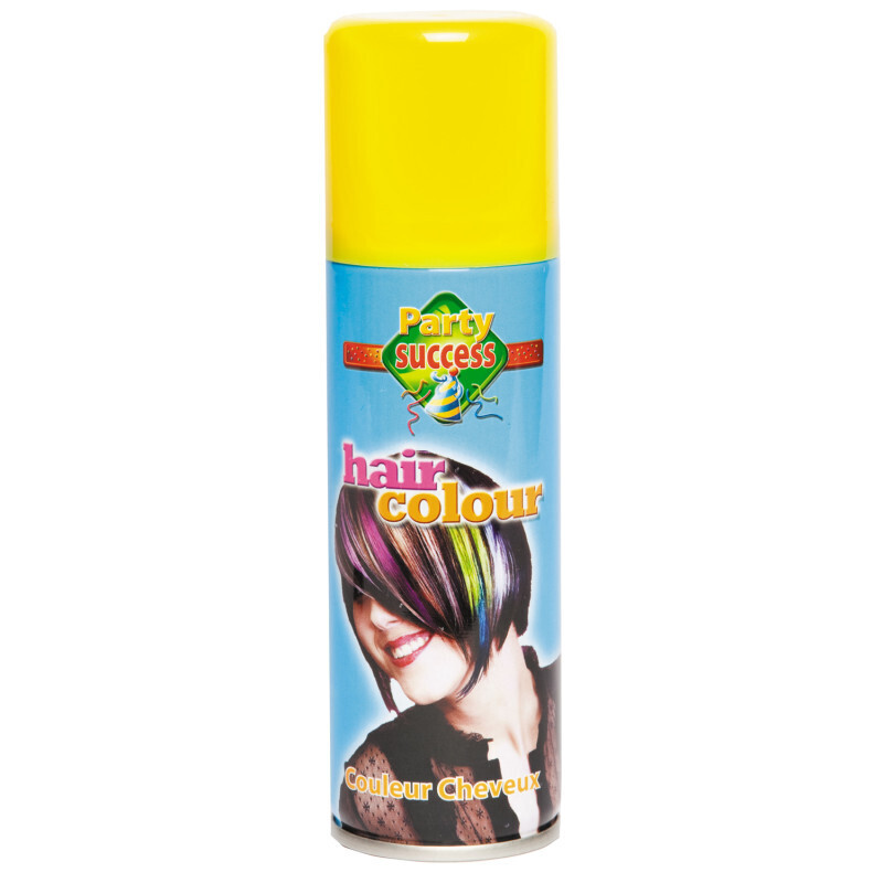 Bombe cheveux jaune