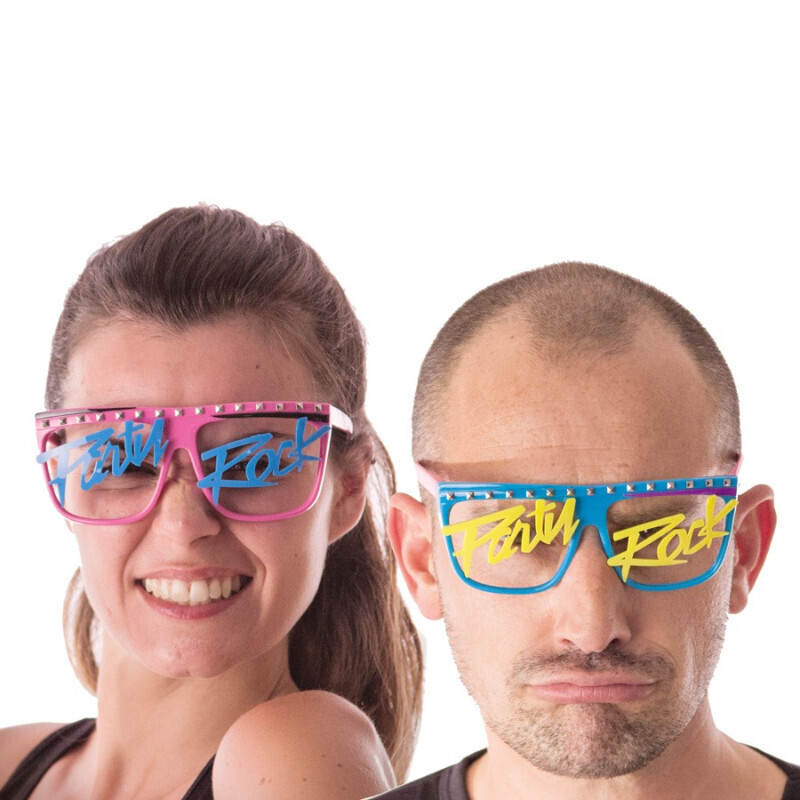 LUNETTES PARTY ROCK 2 COUL ADULTE