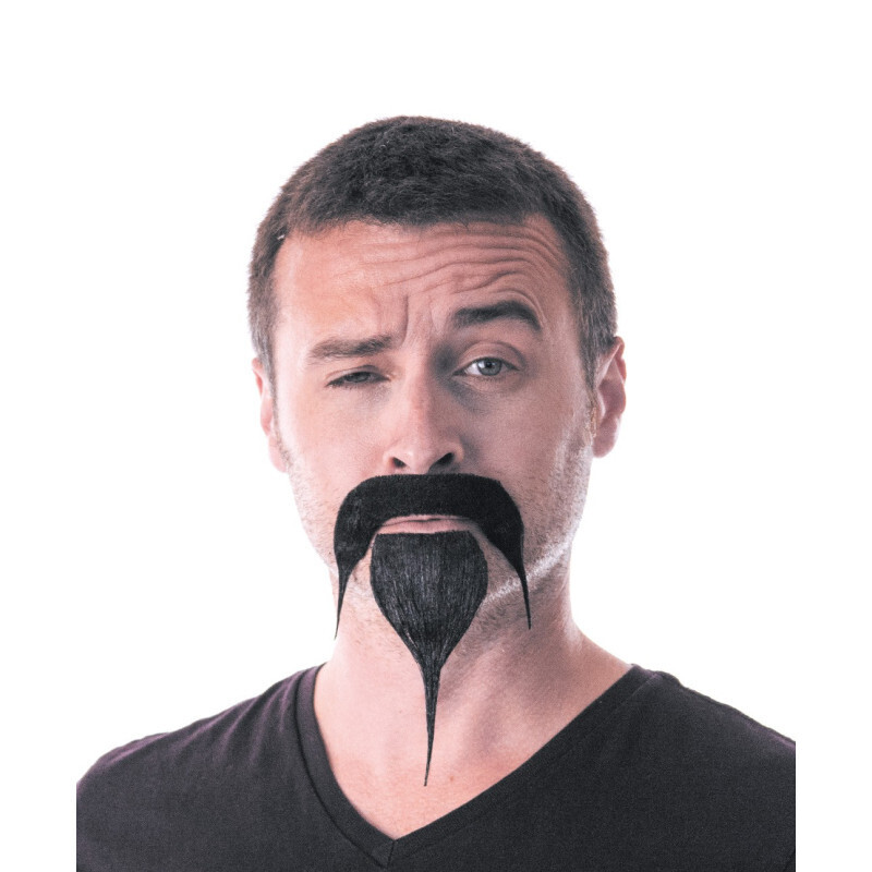 MOUSTACHE ET BOUC SAMOURAÏ ADULTE