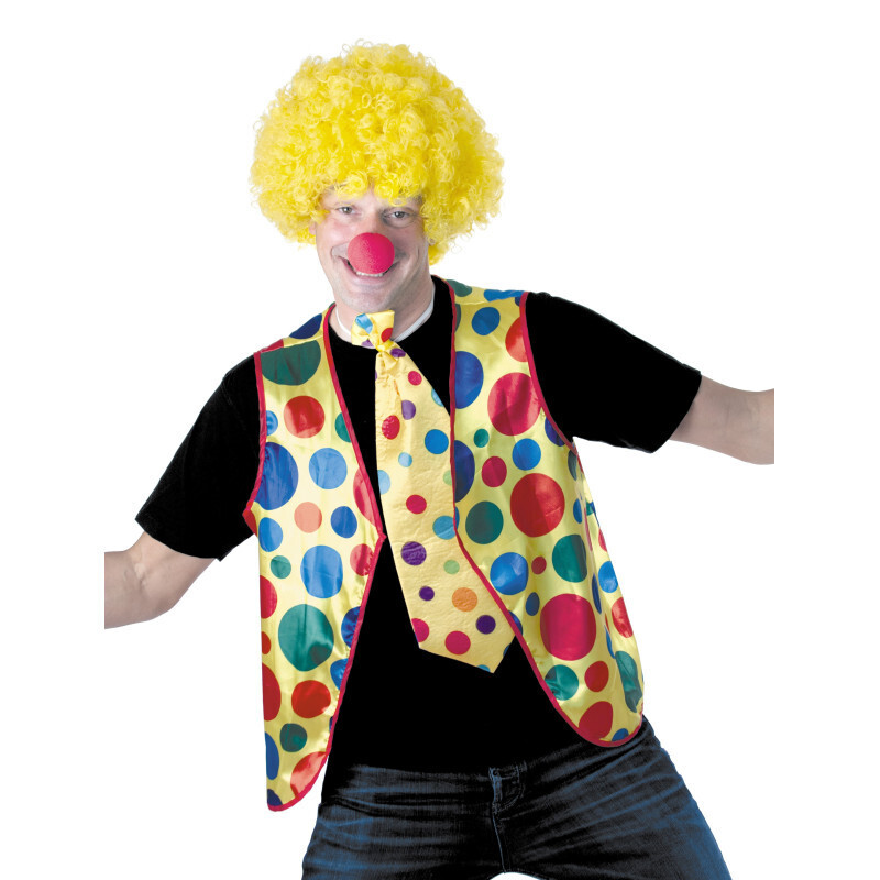 VESTE DE CLOWN ADULTE