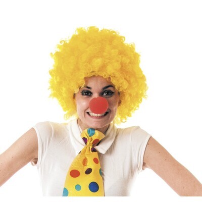 NEZ CLOWN MOUSSE ROUGE ADULTE
