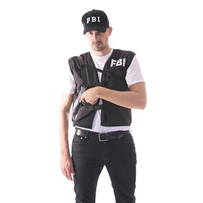 GILET F.B.I ADULTE