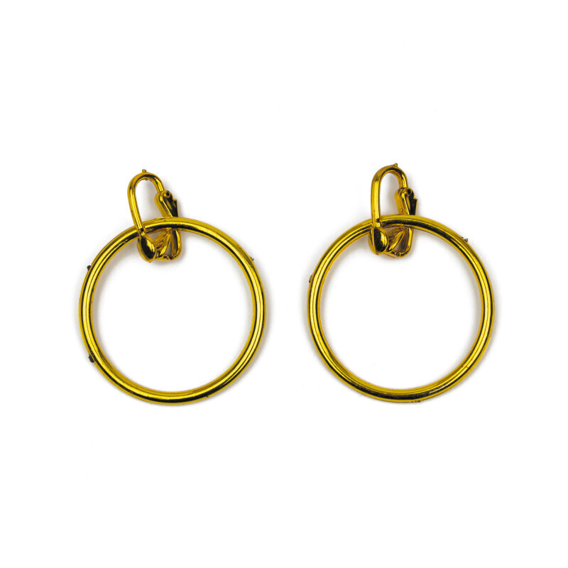 BOUCLES D'OREILLES PIRATE OR