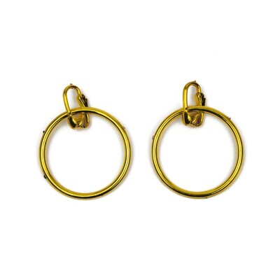 BOUCLES D'OREILLES PIRATE OR