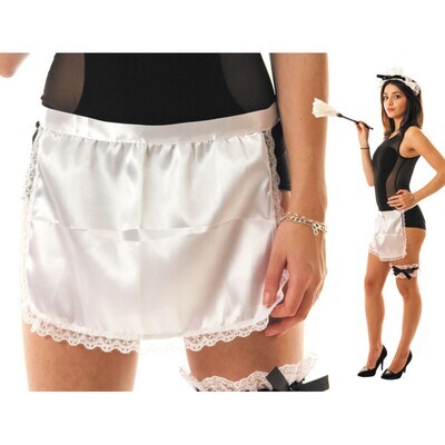 TABLIER BLANC SEXY ADULTE