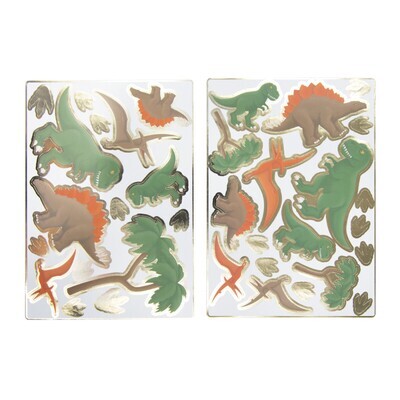 STICKERS DINO X35 PCS