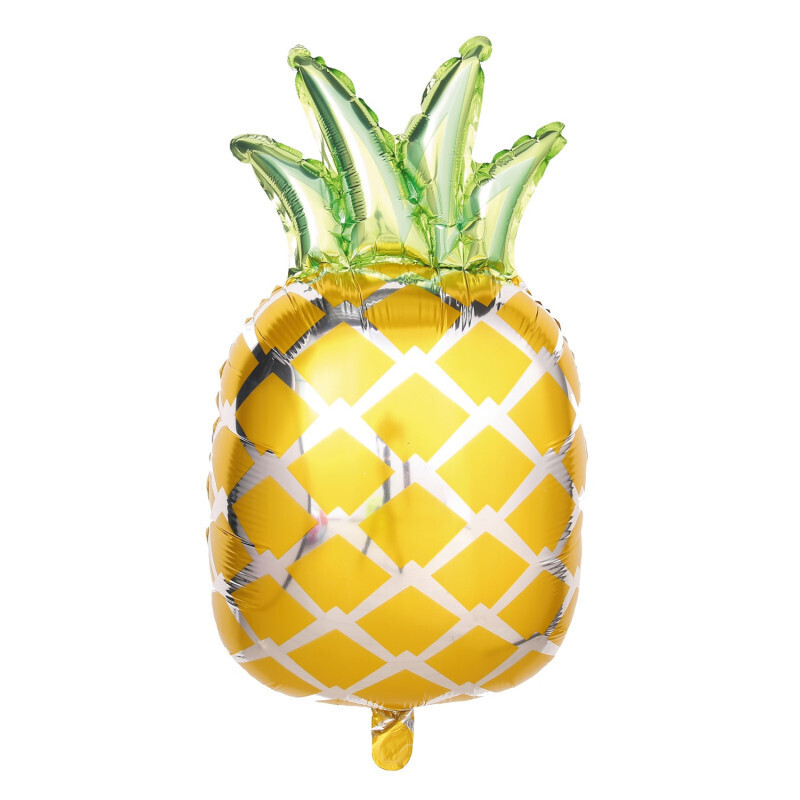 BALLON ALUMINIUM MYLAR GOLD ANANAS