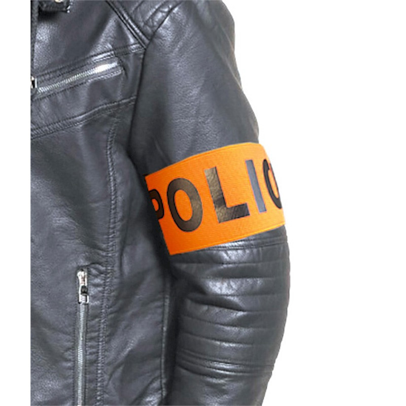 BRASSARD POLICE ORANGE