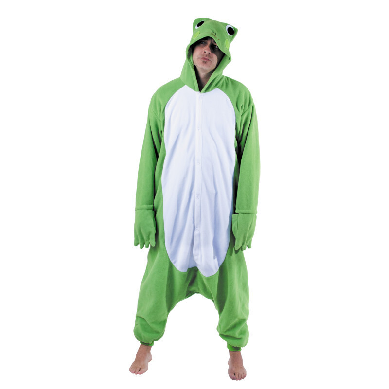 COSTUME KIGURUMI GRENOUILLE KAWAI ADULTE