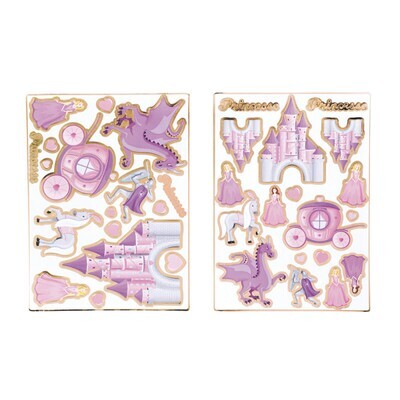 STICKERS PRINCESSE X35 PCS