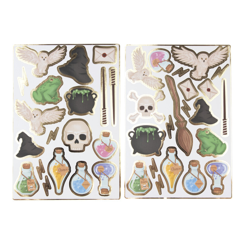 STICKERS APPRENTI SORCIER X40 PCS