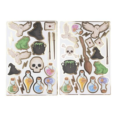 STICKERS APPRENTI SORCIER X40 PCS