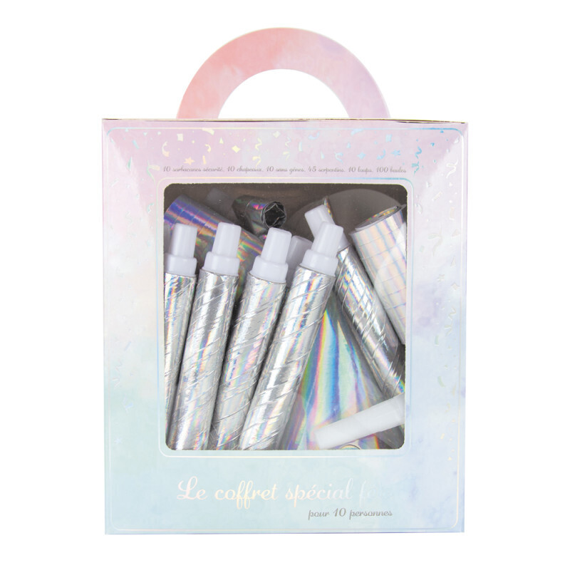 COFFRET PARTY LUXE 10 PERSONNES