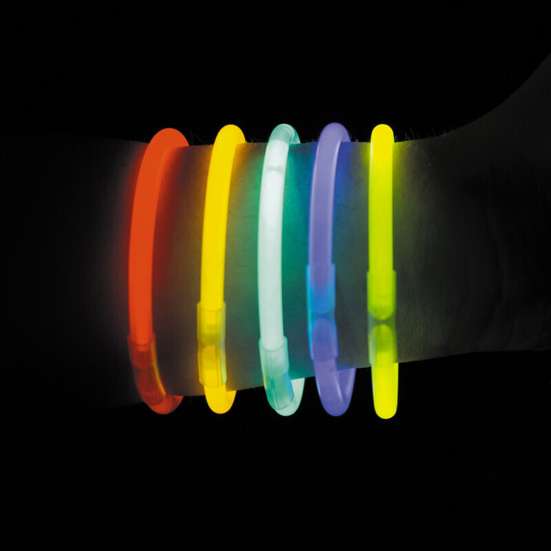 TUBE 15 BRACELETS LUMINEUX