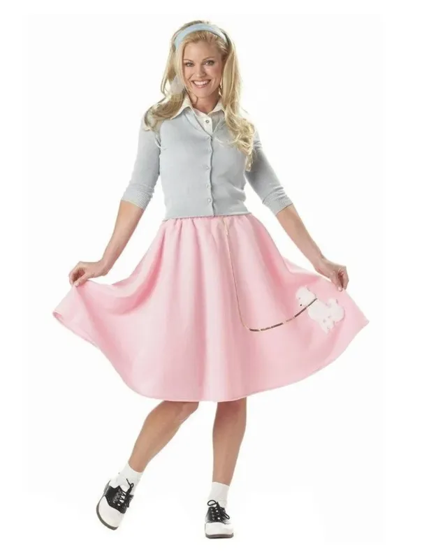 COSTUME GREASE POODLE SKIRT ADULTE