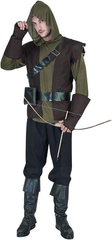 COSTUME D'ARCHER ADULTE