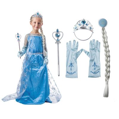 SET PRINCESSE DES GLACES ENFANT 4PCS