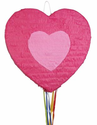 PINATA COEUR BICOLORE