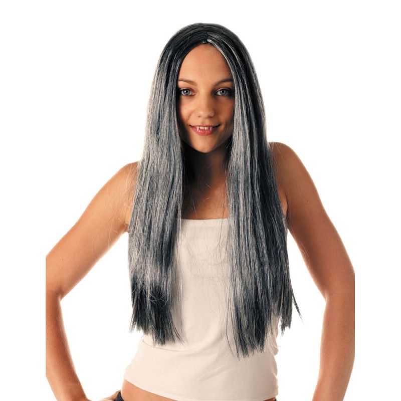 PERRUQUE SORCIERE GRISE