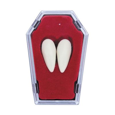 2 CANINES DE VAMPIRE DANS CERCUEIL