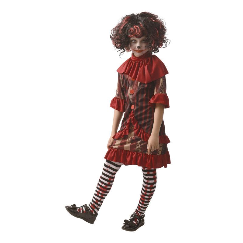 COSTUME PETITE CLOWNETTE TUEUSE ENFANT