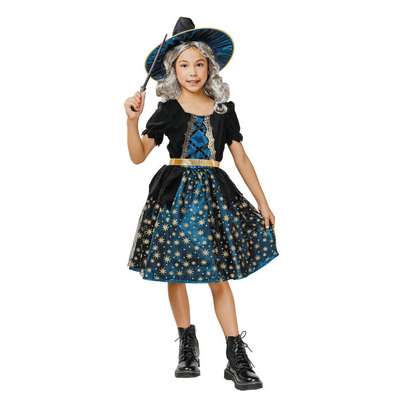 COSTUME SORCIERE CELESTE ENFANT