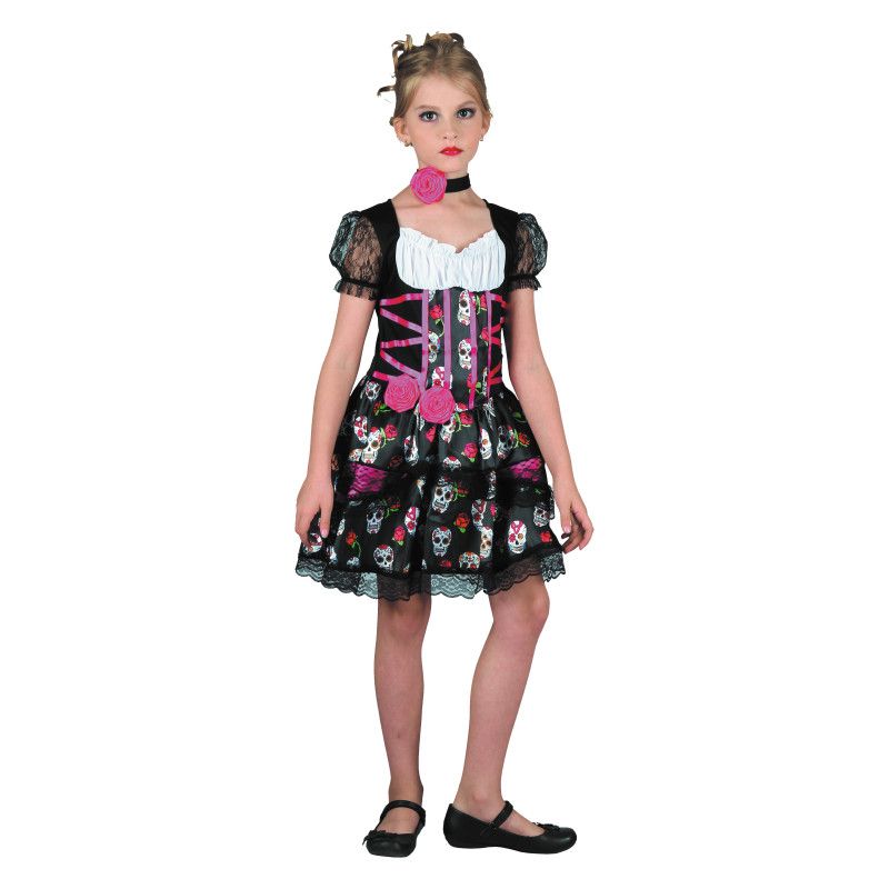 COSTUME DIA DE LA MUERTE ENFANT