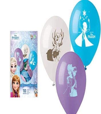 BALLONS LATEX LA REINE DES NEIGES