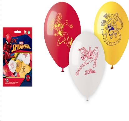 BALLONS LATEX SPIDERMAN
