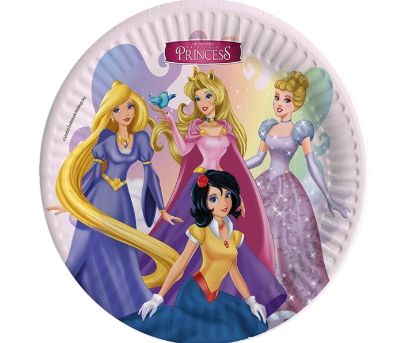 ASSIETTES PRINCESSES X8