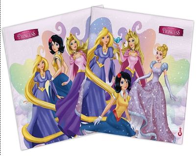 SERVIETTES PRINCESSES X16