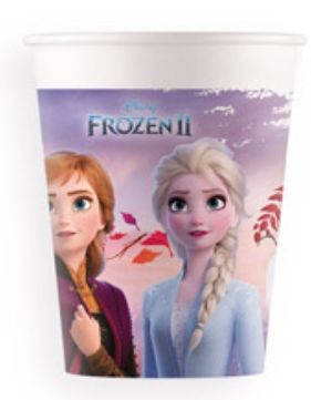 GOBELETS LA REINE DES NEIGES X8