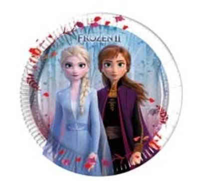 ASSIETTES LA REINE DES NEIGES X8