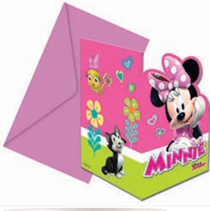 INVITATIONS MINNIE X6