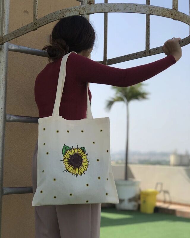 Printed Tote Bag