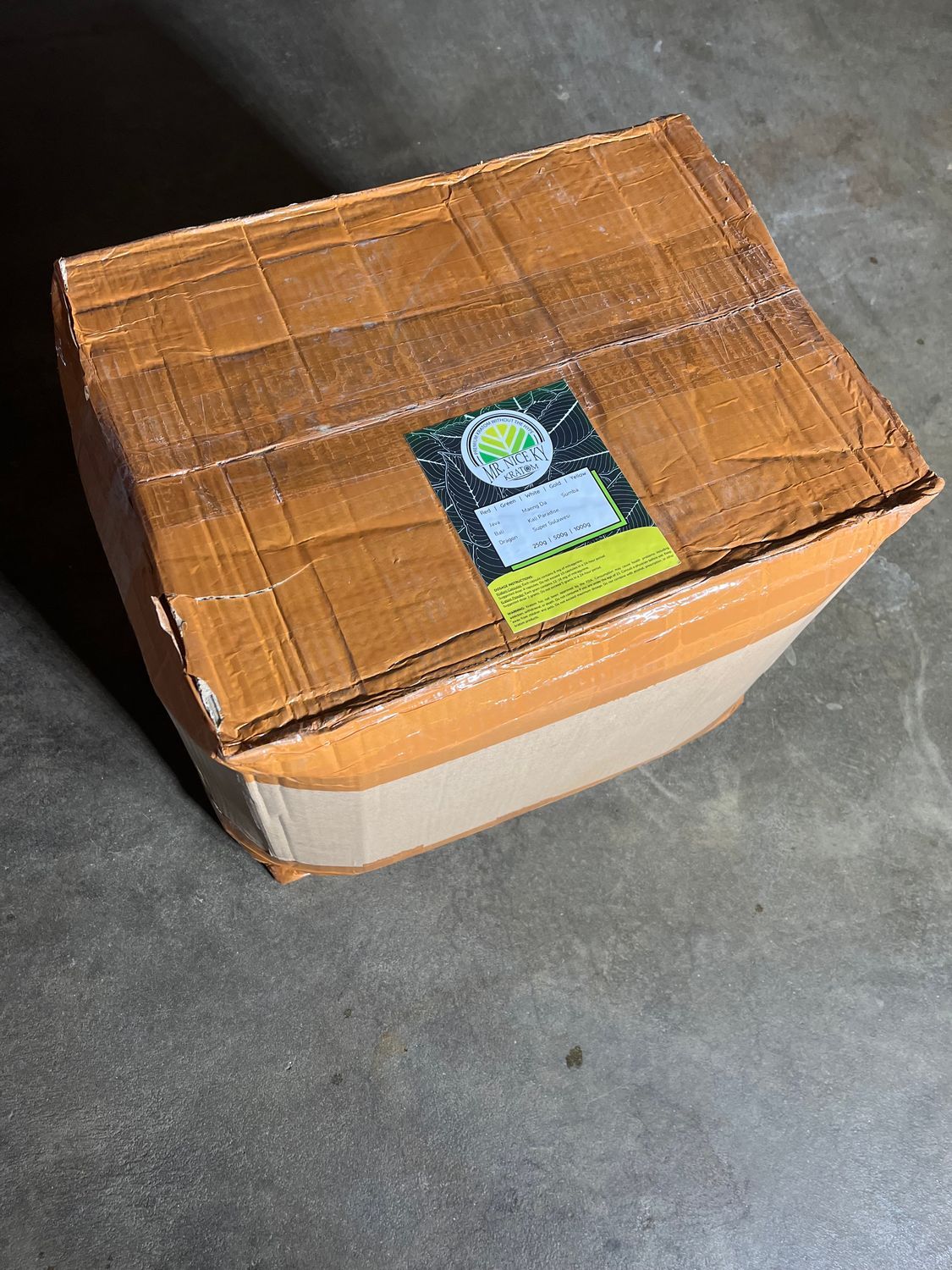 25 KG BOX OF PREMIUM KRATOM POWDER