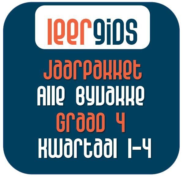 JAARPAKKET: GR4 GEO, GESK, NW EN TEG, PSW KWARTAAL 1 - 4 - Platinum