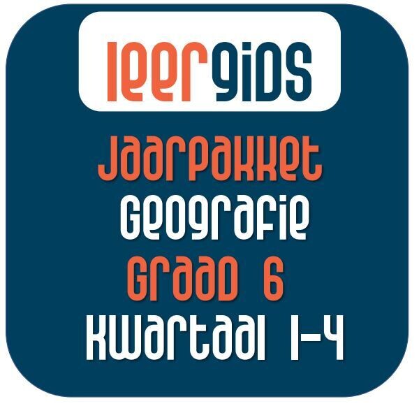 JAARPAKKET: GR6 GEOGRAFIE KWARTAAL 1 - 4 - Platinum