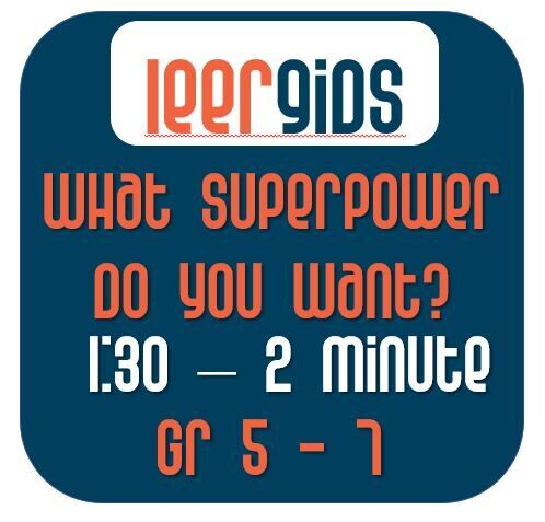 What is your superpower?