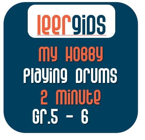 My hobby - Playing drums