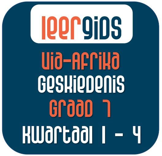 Jaarpakket: GR7 GESKIEDENIS KWARTAAL 1 - 4 - Via Afrika