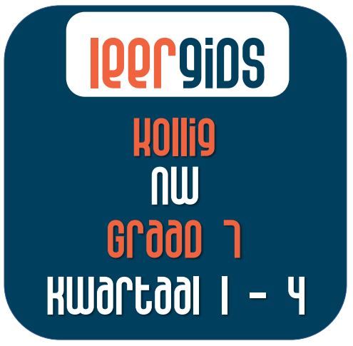 Jaarpakket: GR7 NW KWARTAAL 1 - 4 - Kollig